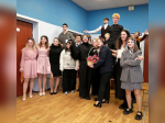 Студенты авиационного техникума в Луховицах поздравили женщин спектаклем ко Дню 8 марта