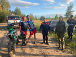Заблудившемуся в лесу под Луховицами мужчине оперативно помогли лесничие и спасатели